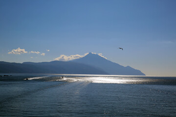 Mount Athos - mountain on the Athos peninsula in northeastern Greece