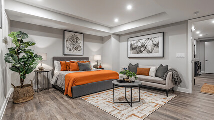 Fototapeta premium interior of bedroom