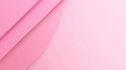 Photo of, Pink background with soft gradient for design, banner template