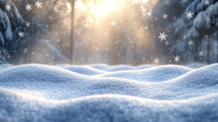 Snow-Covered Winter Wonderland