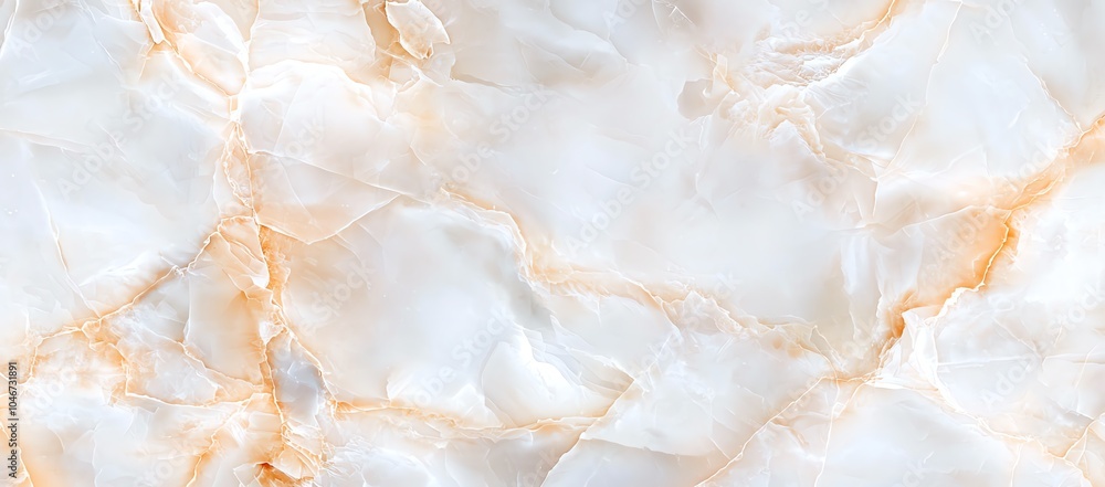Aufkleber elegant marble texture with soft white and gold patterns, perfect for background or design projects 