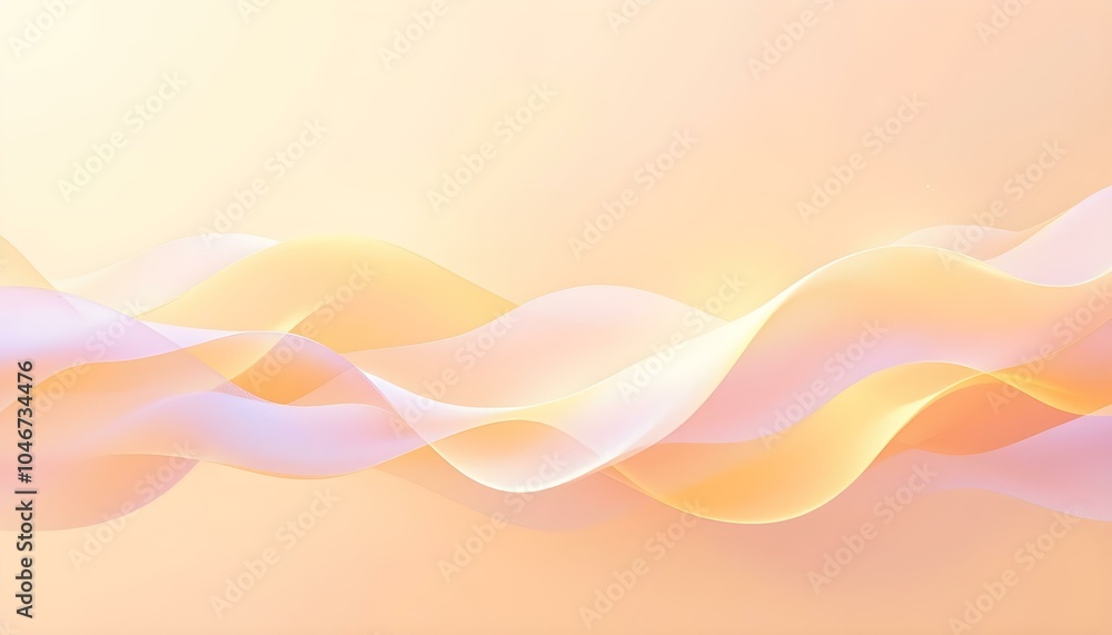 Aufkleber orange and yellow abstract wave background, detailed high definition image. yellow and orange warm t