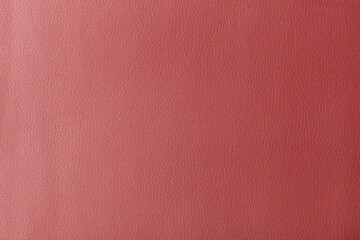 Fototapeta premium Texture of genuine leather, artificial leatherette red background