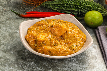Indian cuisne - Chicken massala with sauce