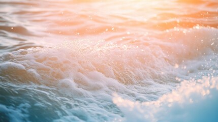 Fototapeta premium Serene Summer Abstract Ocean Background