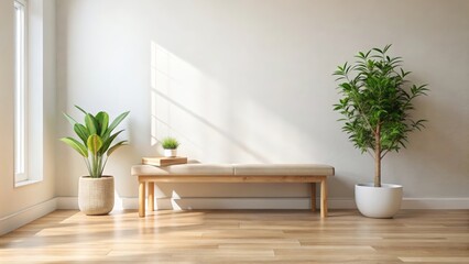 modern living room with furniture