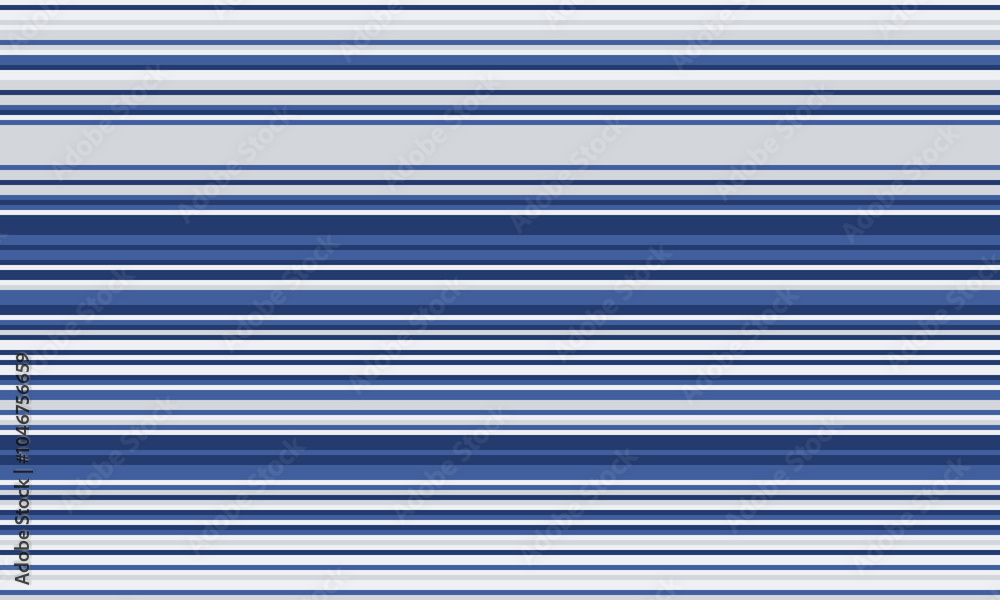 Poster geometric stripes seamless vector pattern with horizontal lines in varied colours, creating an abstr