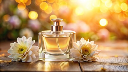 fragrance flower bottle with warm ambience and natural aroma create calming harmony
