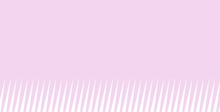Banner rosa mit weissen Spitzen am unteren Rand