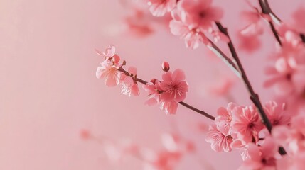 Obraz premium Photo of, Pink background with subtle gradients and delicate water droplet patterns for design, banner template