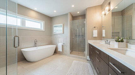 modern bathroom interior