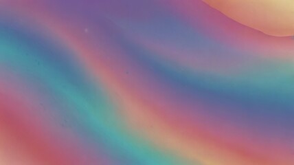 Pastel colored liquid gradient background with grainy texture and holographic effect