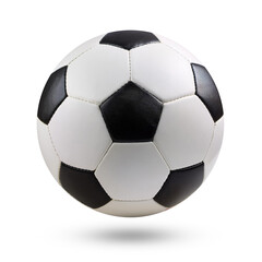 Football Soccer Ball on White Background