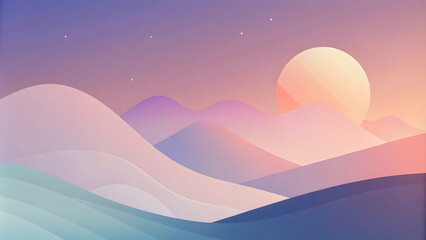 Abstract wave design with flowing lines and light, perfect for wallpaper or backdrop