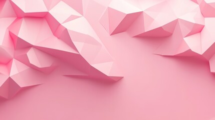 Naklejka premium Photo of, Pink background with subtle gradients and minimalist abstract tree silhouettes for design, banner template