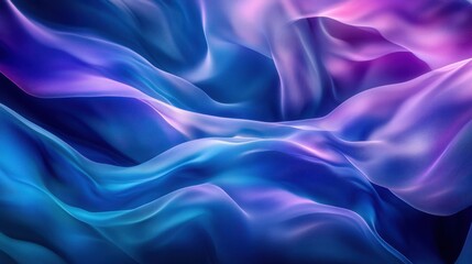 Obraz premium The Flowing Colorful Waves