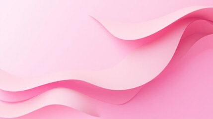 Obraz premium Photo of, Pink background with subtle gradients and minimalist design elements for banner template, white space in the center of the page for text