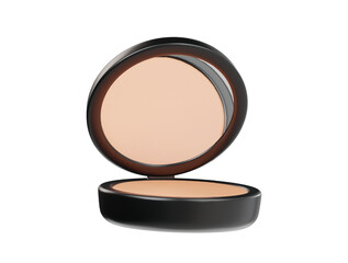 Face powder icon 3d render illustration