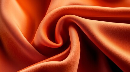 Tessuto di velluto, alcantara texture arancione.