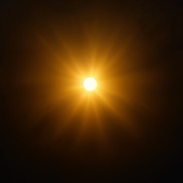 Golden Flare Png Image
