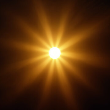 Golden Flare Png Image