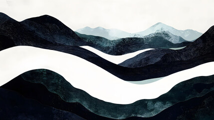 Flowing landscapes