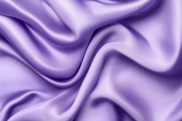 Fototapeta premium Luxurious purple satin fabric with elegant drapery texture