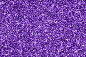 Purple glitter texture vector background. Vector lilac glitter. File contains layers: background, glitter and sparkles. EPS 10