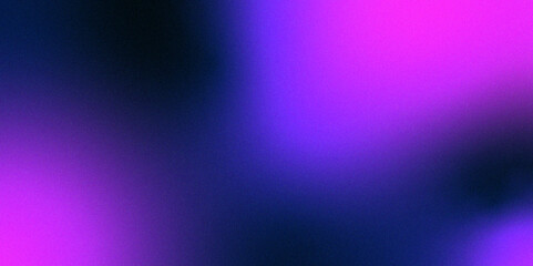 Digital grainy gradient with a colorful soft noise effect. Vintage Grunge Texture Pattern in blue and purple Tones for Artful Wallpaper. Gradient blur, noise, grain, texture abstract background.	
