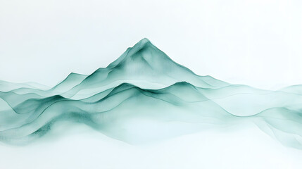 Obraz premium Mountain serenity