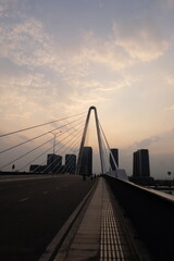 Fototapeta premium bridge at dusk
