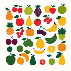 Colorful Fruit Fiesta.