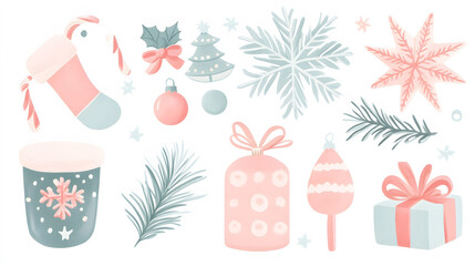 Festive illustrations