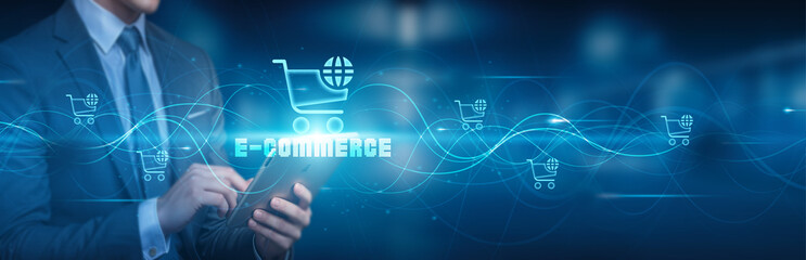 Hand holding a tablet with global network connections, symbolizing technology, futuristic...