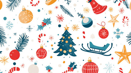 Festive winter wonderland