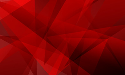 abstract red fractal geometric triangle polygon shape background