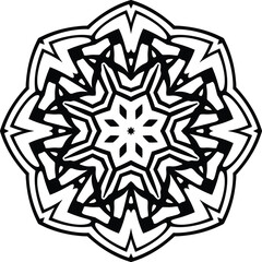 Mandala Pattern Ideas Circular Pattern in the Form of a Mandala Decorative Ornament in Ethnic Oriental Style.