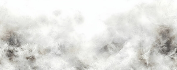 Abstract depiction of soft, swirling clouds or fog in a light atmosphere. Black and white background images -
