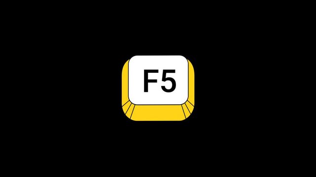 F5 Key pressing Animation