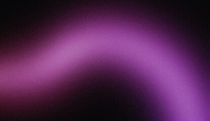 Elegant color gradient texture backdrop. Abstract dark black purple blue color grainy gradient with vibrant, noisy, glowing, bright color flow, cover, header, poster
