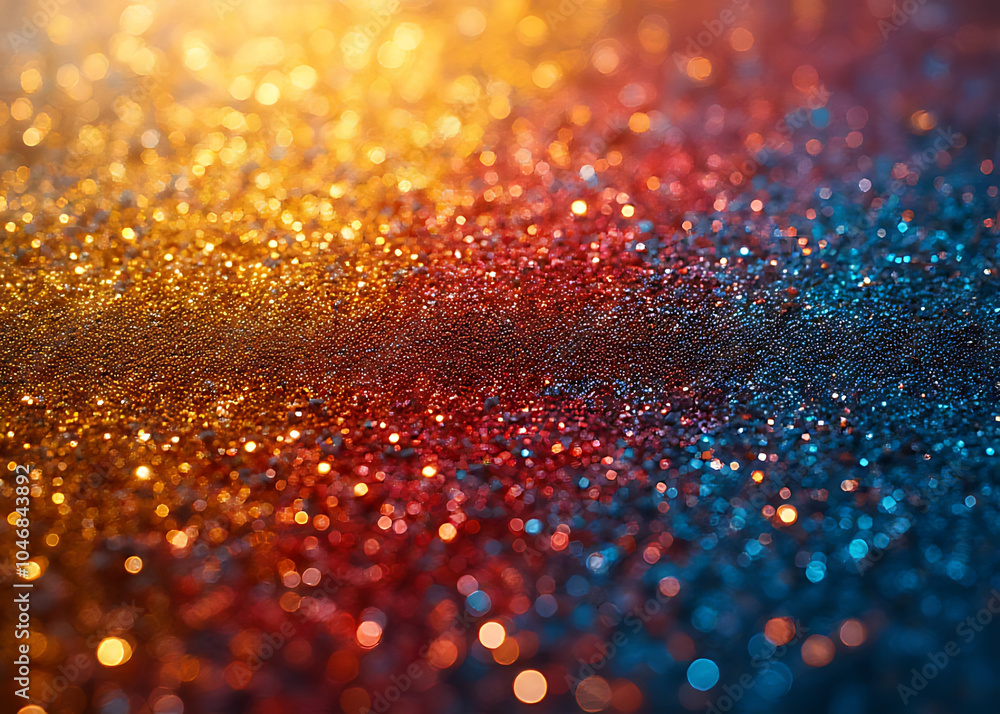 Aufkleber glitter creates a textured visually appealing effect on the background of artworks and designs.