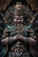 Obraz premium Ancient Buddhist mythological god Sangye Menla.