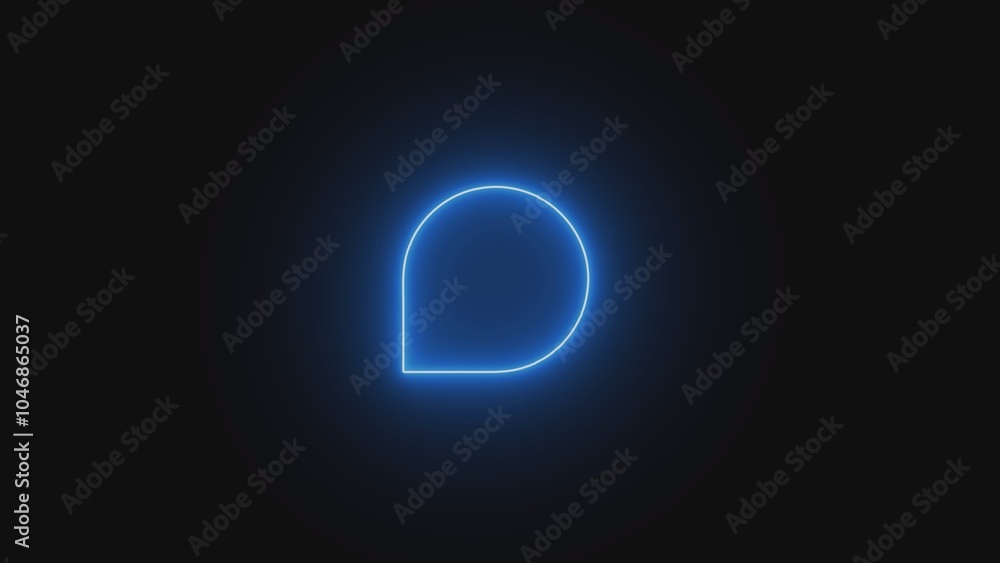 Poster speech bubble icon. comment, chat button for ui design.