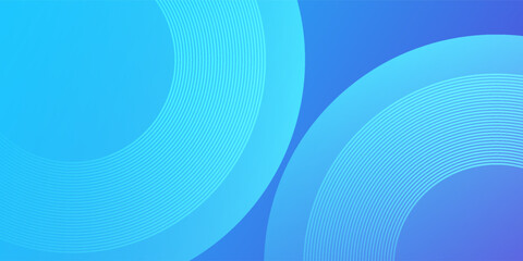Abstract background blue abstract circle with light, modern design simple