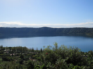 Naklejka premium lago di Castel Gandolfo, Roma, Lazio, Italia