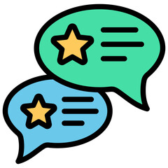 Obraz premium Testimonial Icon