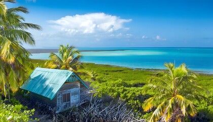 Fototapeta premium Andros Island Traditional House