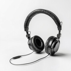 headphones on white background isolated 
