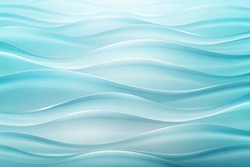Fototapeta premium Soft blue wallpaper with a subtle gradient effect, featuring gentle waves and a sense of movement, subtle gradient, interior design, minimalist style, gentle movement