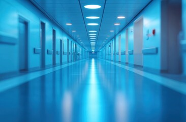 Fototapeta premium Hospital Corridor.
